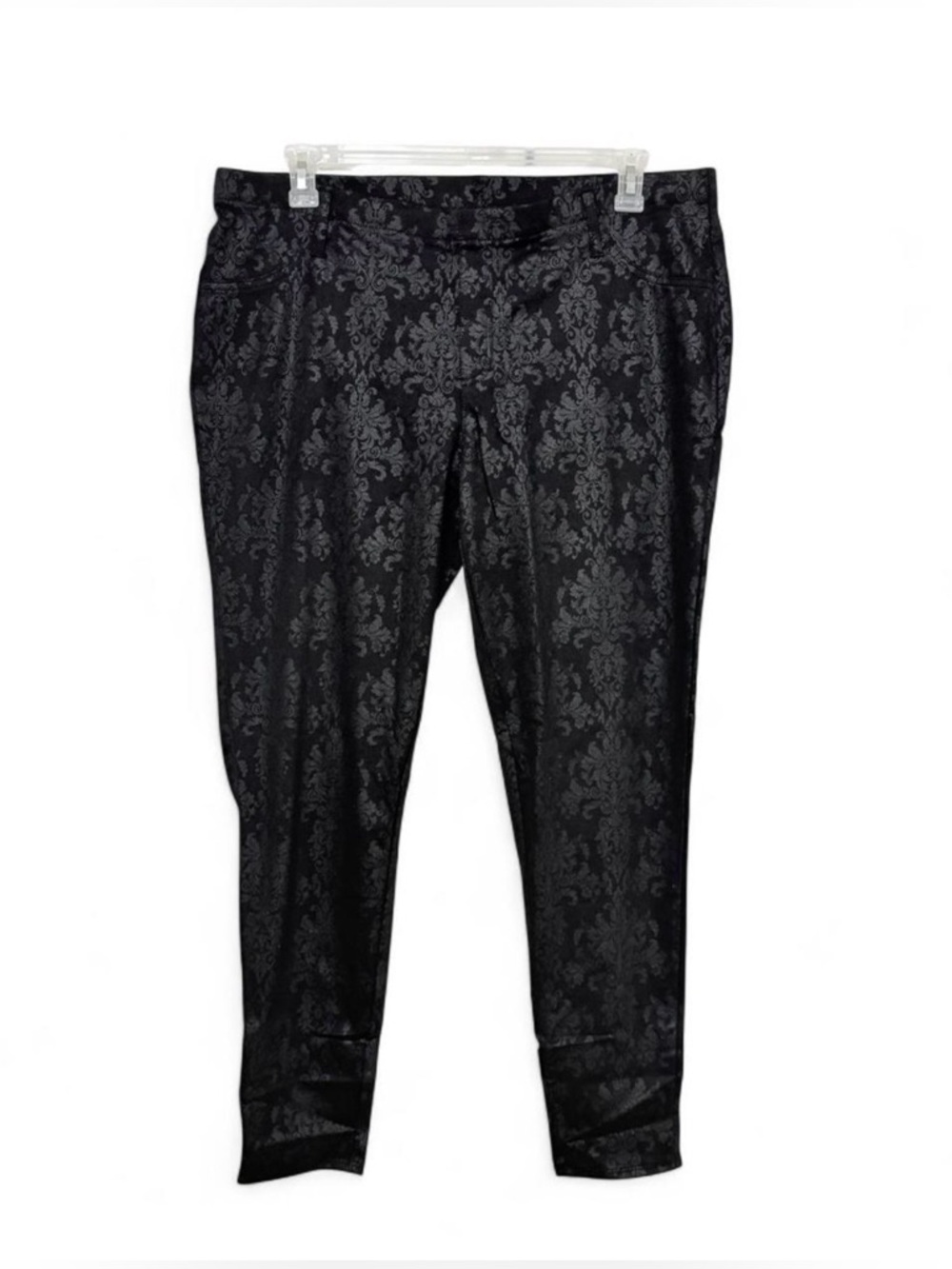 Faded Glory Damask Print Jeggings NWT